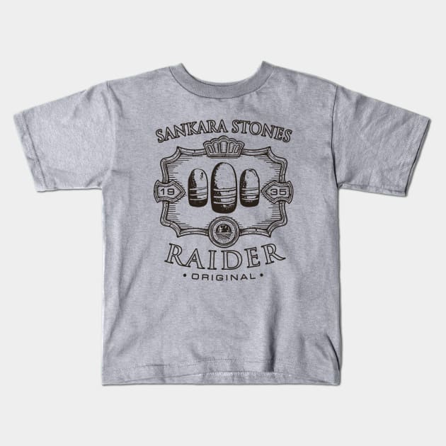 Sacred Stones Raider Kids T-Shirt by Olipop